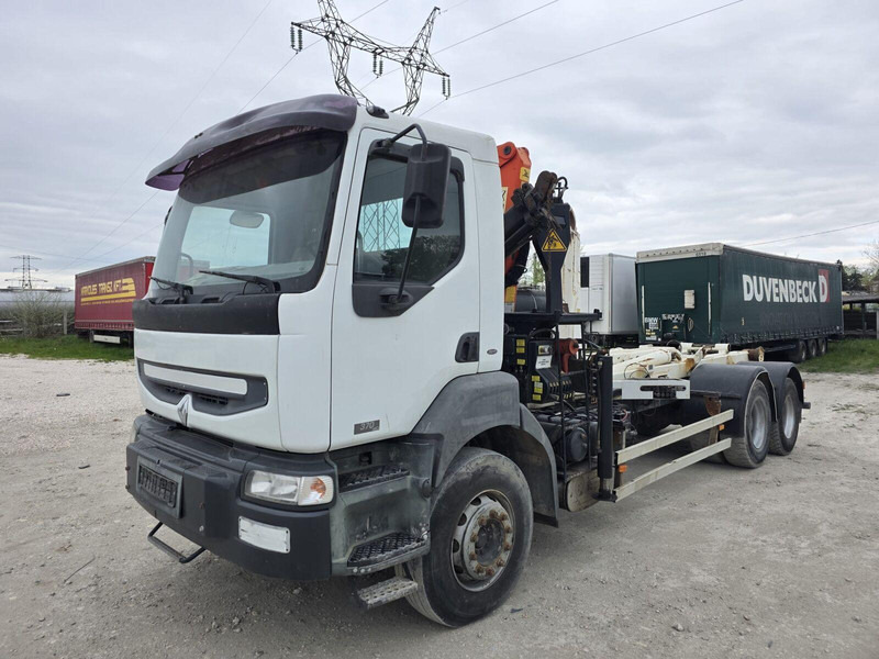Renault Kerax 370 DCi - Palfinger PKK 8500 Crane - Multilift - Φορτηγό φόρτωσης γάντζου, Φορτηγό με γερανό: φωτογραφία 2 Renault Kerax 370 DCi - Palfinger PKK 8500 Crane - Multilift - Φορτηγό φόρτωσης γάντζου, Φορτηγό με γερανό: φωτογραφία 2