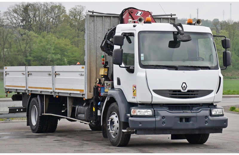 Renault MIDLUM 220 DXI *PRITSCHE 7,35m * KRAN + FUNK - Φορτηγό με ανοιχτή καρότσα, Φορτηγό με γερανό: φωτογραφία 3 Renault MIDLUM 220 DXI *PRITSCHE 7,35m * KRAN + FUNK - Φορτηγό με ανοιχτή καρότσα, Φορτηγό με γερανό: φωτογραφία 3
