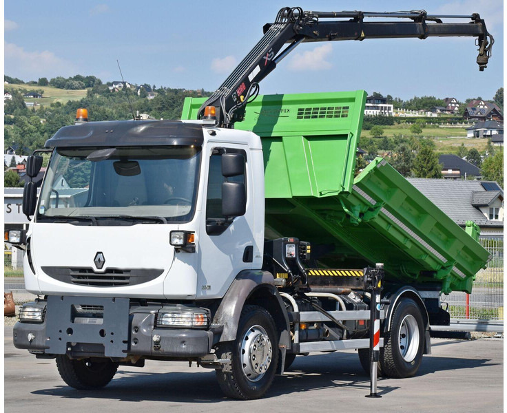 Renault MIDLUM 220 DXI - Φορτηγό ανατρεπόμενο, Φορτηγό με γερανό: φωτογραφία 3 Renault MIDLUM 220 DXI - Φορτηγό ανατρεπόμενο, Φορτηγό με γερανό: φωτογραφία 3