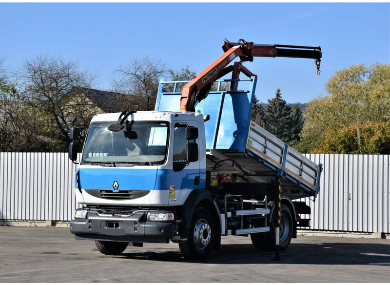 Renault MIDLUM 270 DXI *TIPPER 3,50m *PK 8501-K/FUNK - Φορτηγό ανατρεπόμενο, Φορτηγό με γερανό: φωτογραφία 2 Renault MIDLUM 270 DXI *TIPPER 3,50m *PK 8501-K/FUNK - Φορτηγό ανατρεπόμενο, Φορτηγό με γερανό: φωτογραφία 2