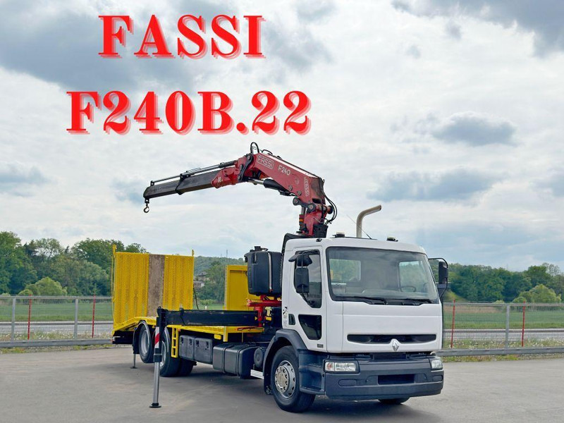 Renault PREMIUM 320 * FASSI F240B.22 + FUNK* TOP - Φορτηγό ρυμούλκησης: φωτογραφία 1 Renault PREMIUM 320 * FASSI F240B.22 + FUNK* TOP - Φορτηγό ρυμούλκησης: φωτογραφία 1