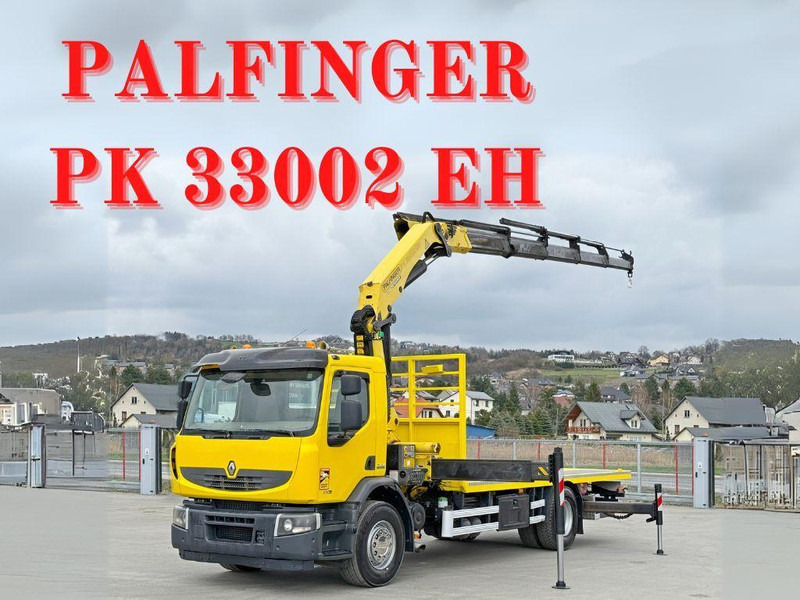 Renault PREMIUM 430 DXI* PK 33002 EH/FUNK * TOPZUSTAND - Φορτηγό με ανοιχτή καρότσα, Φορτηγό με γερανό: φωτογραφία 1 Renault PREMIUM 430 DXI* PK 33002 EH/FUNK * TOPZUSTAND - Φορτηγό με ανοιχτή καρότσα, Φορτηγό με γερανό: φωτογραφία 1