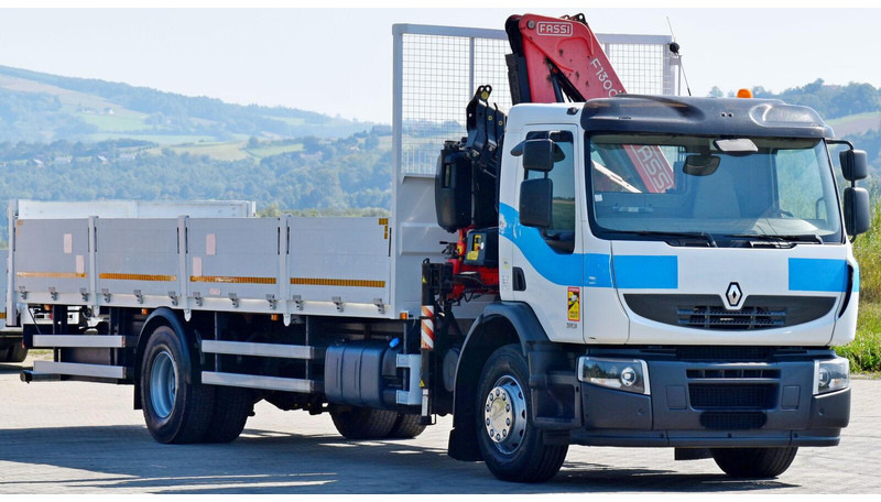 Renault Premium 310 DXI* FASSI F130AC.23+FUNK* TOP - Φορτηγό με ανοιχτή καρότσα, Φορτηγό με γερανό: φωτογραφία 4 Renault Premium 310 DXI* FASSI F130AC.23+FUNK* TOP - Φορτηγό με ανοιχτή καρότσα, Φορτηγό με γερανό: φωτογραφία 4