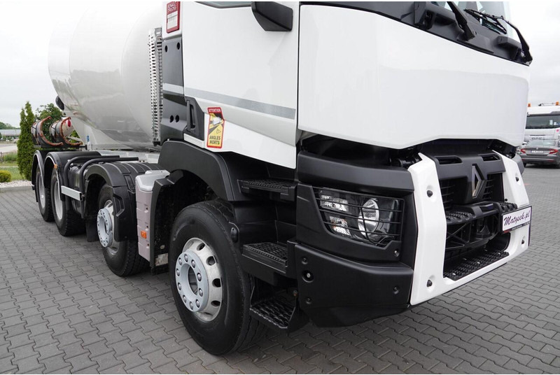 Renault T 460 / 8X4 / BETONOMIESZARKA / GRUSZKA 9M3 / IMER / ALUFELGI / - Μπετονιέρα φορτηγό: φωτογραφία 5 Renault T 460 / 8X4 / BETONOMIESZARKA / GRUSZKA 9M3 / IMER / ALUFELGI / - Μπετονιέρα φορτηγό: φωτογραφία 5