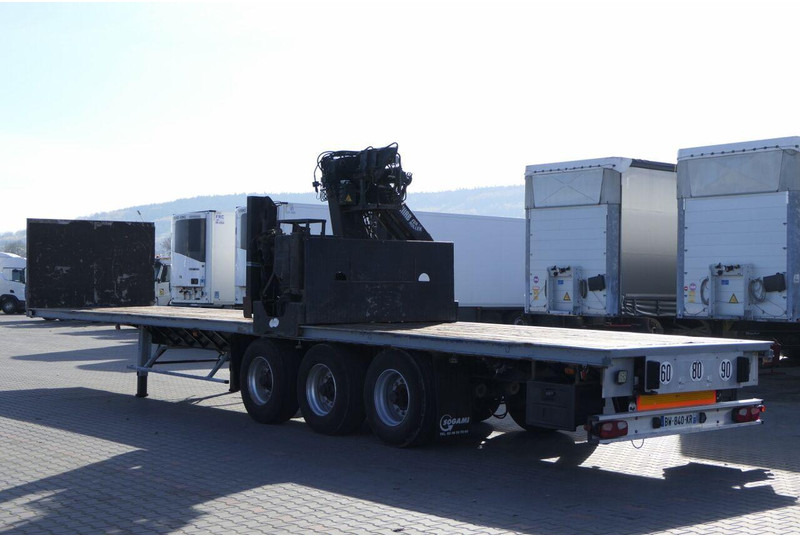 Samro NACZEPA PLATFORMA + HDS HIAB R 150 / DO BUDOWLANKI / PODŁOGA SZY - Επικαθήμενο πλατφόρμα/ Καρότσα: φωτογραφία 4 Samro NACZEPA PLATFORMA + HDS HIAB R 150 / DO BUDOWLANKI / PODŁOGA SZY - Επικαθήμενο πλατφόρμα/ Καρότσα: φωτογραφία 4