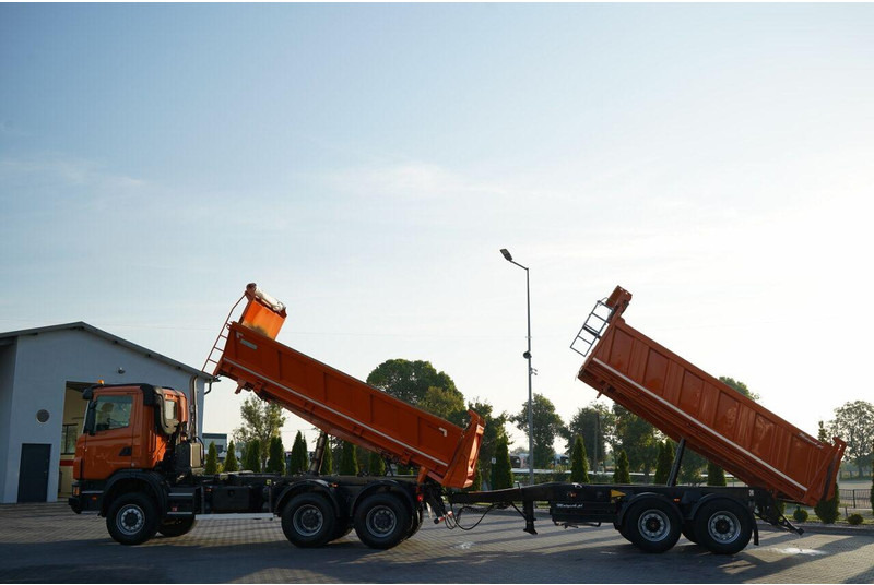 Scania G 440 / 6x6 / ZESTAW / WYWROTKA TRZY-STRONNA / 2X HYDROBURTA /PR - Τράκτορας: φωτογραφία 3 Scania G 440 / 6x6 / ZESTAW / WYWROTKA TRZY-STRONNA / 2X HYDROBURTA /PR - Τράκτορας: φωτογραφία 3