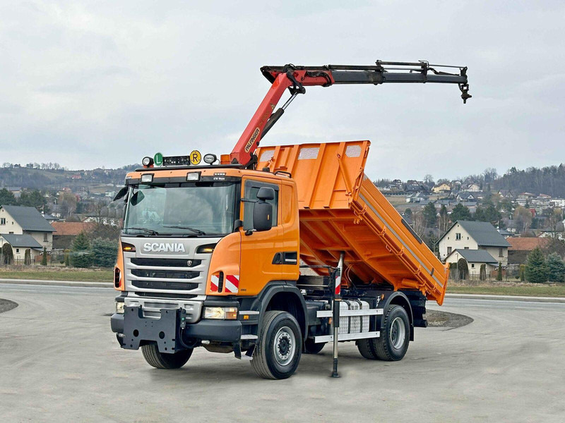 Scania G360 Kipper 4,10m *PK 11002 B + FUNK *4x4 - Φορτηγό ανατρεπόμενο, Φορτηγό με γερανό: φωτογραφία 2 Scania G360 Kipper 4,10m *PK 11002 B + FUNK *4x4 - Φορτηγό ανατρεπόμενο, Φορτηγό με γερανό: φωτογραφία 2