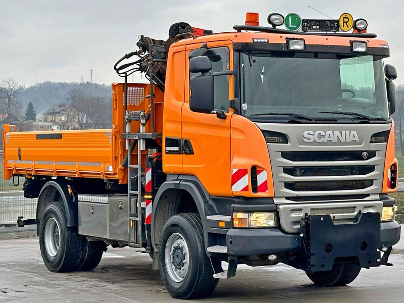Scania G360 Kipper 4,10m *PK 11002 B + FUNK *4x4 - Φορτηγό ανατρεπόμενο, Φορτηγό με γερανό: φωτογραφία 4 Scania G360 Kipper 4,10m *PK 11002 B + FUNK *4x4 - Φορτηγό ανατρεπόμενο, Φορτηγό με γερανό: φωτογραφία 4