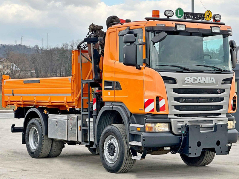 Scania G360 Kipper 4,10m *PK 11002 B + FUNK *4x4 - Φορτηγό ανατρεπόμενο, Φορτηγό με γερανό: φωτογραφία 4 Scania G360 Kipper 4,10m *PK 11002 B + FUNK *4x4 - Φορτηγό ανατρεπόμενο, Φορτηγό με γερανό: φωτογραφία 4