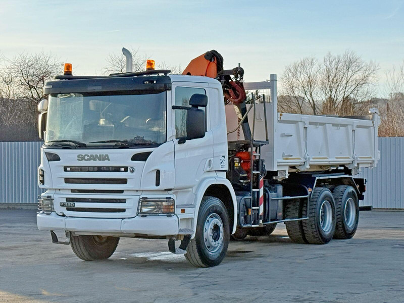 Scania P 380 - Φορτηγό ανατρεπόμενο, Φορτηγό με γερανό: φωτογραφία 4 Scania P 380 - Φορτηγό ανατρεπόμενο, Φορτηγό με γερανό: φωτογραφία 4