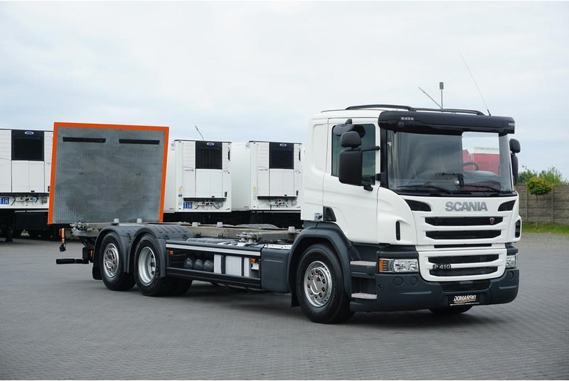 Scania P 410 / ACC / E 6 / BDF + WINDA / 7.15 , 7.45, 7.82 M / OŚ SKRĘT - Φορτηγό σασί: φωτογραφία 1 Scania P 410 / ACC / E 6 / BDF + WINDA / 7.15 , 7.45, 7.82 M / OŚ SKRĘT - Φορτηγό σασί: φωτογραφία 1