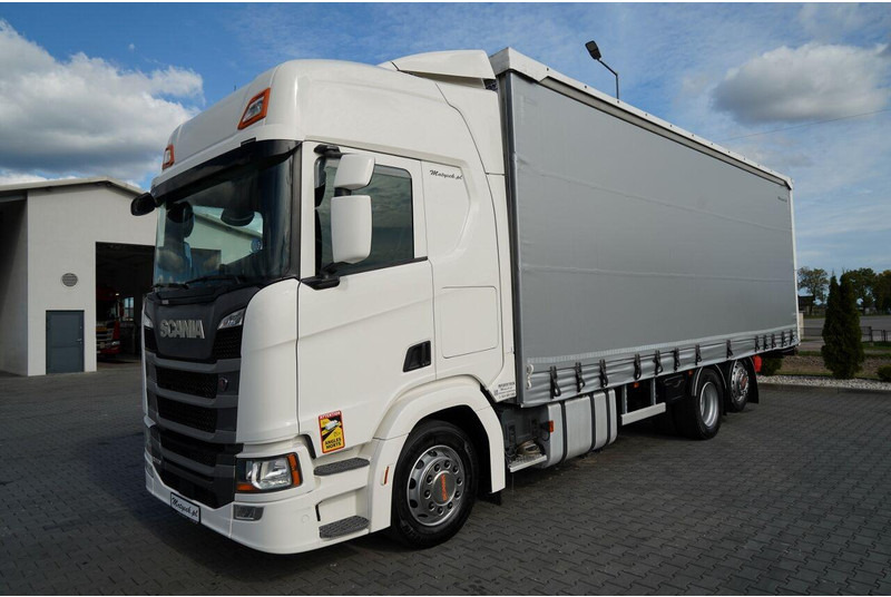 Scania R 450 / MEGA / 6x2 / FIRANKA - 8,2 m / SOLÓWKA / OŚ PODNOSZONA / - Φορτηγό μουσαμάς: φωτογραφία 2 Scania R 450 / MEGA / 6x2 / FIRANKA - 8,2 m / SOLÓWKA / OŚ PODNOSZONA / - Φορτηγό μουσαμάς: φωτογραφία 2