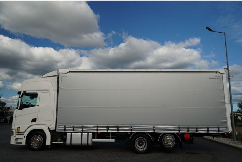 Scania R 450 / MEGA / 6x2 / FIRANKA - 8,2 m / SOLÓWKA / OŚ PODNOSZONA / - Φορτηγό μουσαμάς: φωτογραφία 3 Scania R 450 / MEGA / 6x2 / FIRANKA - 8,2 m / SOLÓWKA / OŚ PODNOSZONA / - Φορτηγό μουσαμάς: φωτογραφία 3