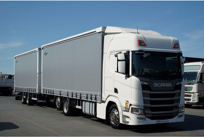 Scania R 450 / ZESTAW TANDEM 120 M3 / PRZEJAZDOWY / OŚ SKRĘTNA PODNOSZO - Τράκτορας: φωτογραφία 4 Scania R 450 / ZESTAW TANDEM 120 M3 / PRZEJAZDOWY / OŚ SKRĘTNA PODNOSZO - Τράκτορας: φωτογραφία 4
