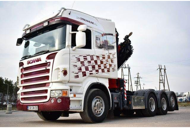 Scania R 480 8x4 FASSI 455 EURO 5 KRAN CRAN - Τράκτορας: φωτογραφία 5 Scania R 480 8x4 FASSI 455 EURO 5 KRAN CRAN - Τράκτορας: φωτογραφία 5