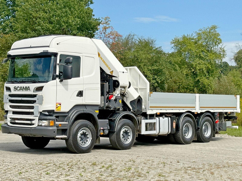 Scania R 500 * PK 88002 - EH G + FUNK * 8x4 *TOPZUSTAND - Φορτηγό με ανοιχτή καρότσα, Φορτηγό με γερανό: φωτογραφία 4 Scania R 500 * PK 88002 - EH G + FUNK * 8x4 *TOPZUSTAND - Φορτηγό με ανοιχτή καρότσα, Φορτηγό με γερανό: φωτογραφία 4