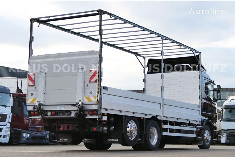 Scania R 580 6x2 Flatbed + Tail lift - Φορτηγό με ανοιχτή καρότσα: φωτογραφία 3 Scania R 580 6x2 Flatbed + Tail lift - Φορτηγό με ανοιχτή καρότσα: φωτογραφία 3
