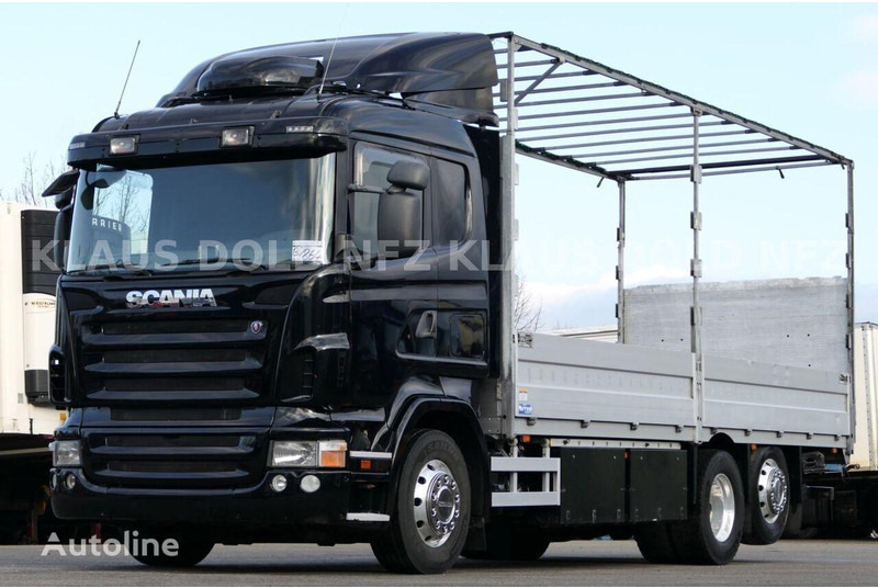 Scania R 580 6x2 Flatbed + Tail lift - Φορτηγό με ανοιχτή καρότσα: φωτογραφία 1 Scania R 580 6x2 Flatbed + Tail lift - Φορτηγό με ανοιχτή καρότσα: φωτογραφία 1