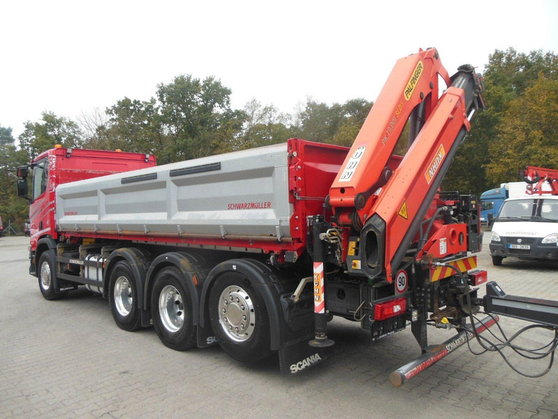 Scania R 580 8X4 + PALFINGER PK 19.001 crane - Φορτηγό ανατρεπόμενο, Φορτηγό με γερανό: φωτογραφία 3 Scania R 580 8X4 + PALFINGER PK 19.001 crane - Φορτηγό ανατρεπόμενο, Φορτηγό με γερανό: φωτογραφία 3