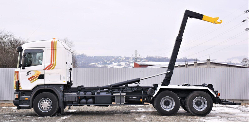 Scania R124 470 Abrollkipper * 6x2 * Motor Problem - Φορτηγό φόρτωσης γάντζου: φωτογραφία 5 Scania R124 470 Abrollkipper * 6x2 * Motor Problem - Φορτηγό φόρτωσης γάντζου: φωτογραφία 5