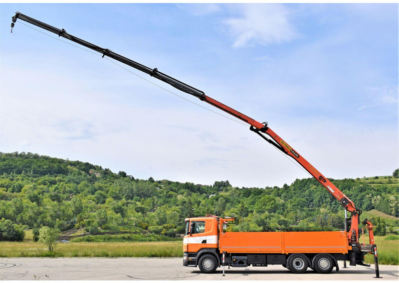 Scania R400 Pritsche 6,80m - Φορτηγό με ανοιχτή καρότσα, Φορτηγό με γερανό: φωτογραφία 4 Scania R400 Pritsche 6,80m - Φορτηγό με ανοιχτή καρότσα, Φορτηγό με γερανό: φωτογραφία 4
