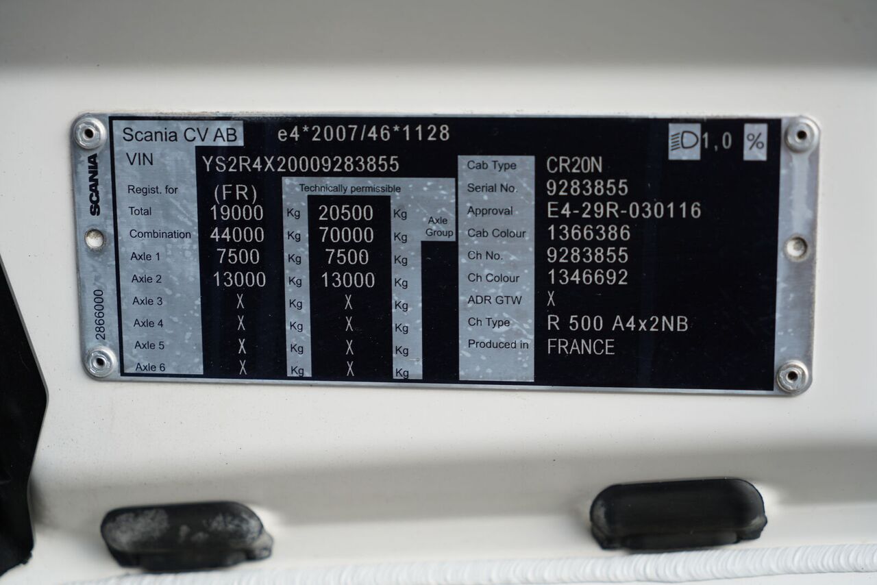 Τράκτορας Scania R500: φωτογραφία 39 Τράκτορας Scania R500: φωτογραφία 39
