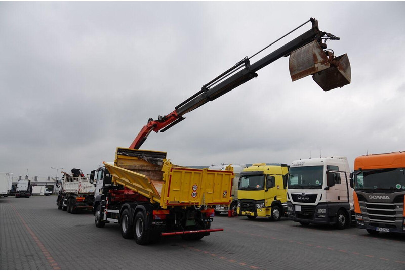 Scania TGS 33.360 / 6x4 / WYWROTKA + HDS PALFINGER PK 15 500 wysów 10m - Φορτηγό ανατρεπόμενο, Φορτηγό με γερανό: φωτογραφία 2 Scania TGS 33.360 / 6x4 / WYWROTKA + HDS PALFINGER PK 15 500 wysów 10m - Φορτηγό ανατρεπόμενο, Φορτηγό με γερανό: φωτογραφία 2