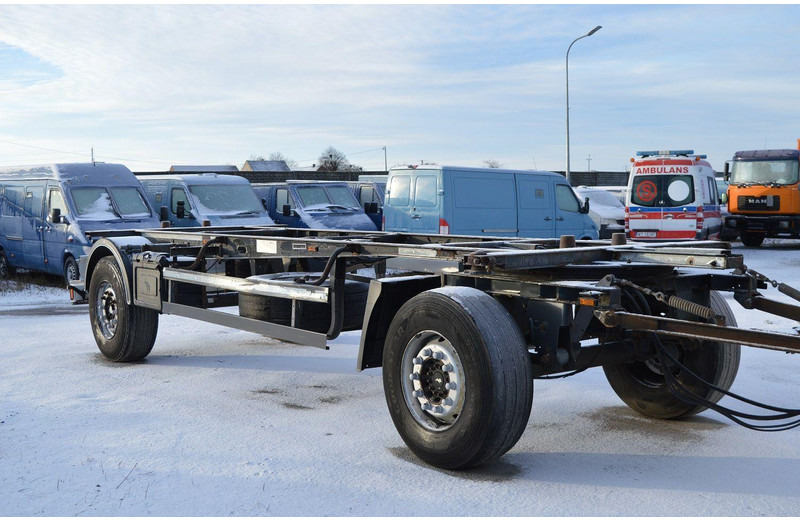 Schmitz Cargobull AWF18 BDF SWAP CHASSIS - Ρυμούλκα μεταφοράς εμπορευματοκιβωτίων/ Κινητό αμάξωμα: φωτογραφία 5 Schmitz Cargobull AWF18 BDF SWAP CHASSIS - Ρυμούλκα μεταφοράς εμπορευματοκιβωτίων/ Κινητό αμάξωμα: φωτογραφία 5