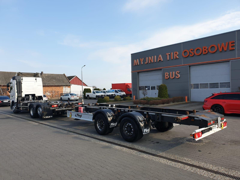 Volvo FH 460 EURO 6 BDF SWAP CHASSIS + TRAILER FLIEGL TWP180 - Φορτηγό σασί: φωτογραφία 5 Volvo FH 460 EURO 6 BDF SWAP CHASSIS + TRAILER FLIEGL TWP180 - Φορτηγό σασί: φωτογραφία 5