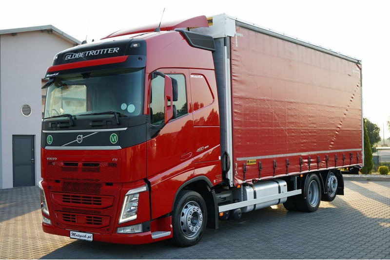 Volvo FH 460 / FIRANKA / 6x2 / PODNOSZONY DACH / I-PARK COOL / OŚ PODN - Φορτηγό μουσαμάς: φωτογραφία 1 Volvo FH 460 / FIRANKA / 6x2 / PODNOSZONY DACH / I-PARK COOL / OŚ PODN - Φορτηγό μουσαμάς: φωτογραφία 1