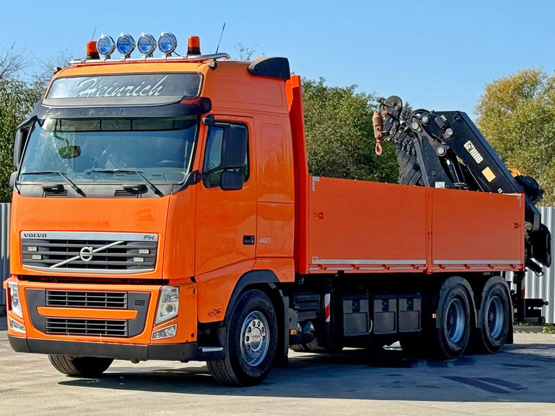 Volvo FH 460 * HIAB 377 E - 7 HIPRO + FUNK * 6x4 - Φορτηγό με ανοιχτή καρότσα, Φορτηγό με γερανό: φωτογραφία 3 Volvo FH 460 * HIAB 377 E - 7 HIPRO + FUNK * 6x4 - Φορτηγό με ανοιχτή καρότσα, Φορτηγό με γερανό: φωτογραφία 3