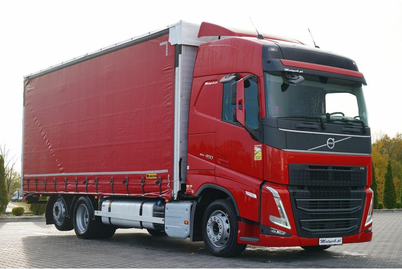 Volvo FH 460 / SOLÓWKA / I-SAVE / I-PARK COOL / OŚ PODNOSZONA SKRĘTNA - Φορτηγό μουσαμάς: φωτογραφία 1 Volvo FH 460 / SOLÓWKA / I-SAVE / I-PARK COOL / OŚ PODNOSZONA SKRĘTNA - Φορτηγό μουσαμάς: φωτογραφία 1