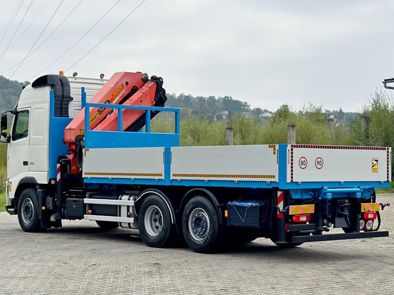Φορτηγό με ανοιχτή καρότσα, Φορτηγό με γερανό Volvo FH 500: φωτογραφία 6