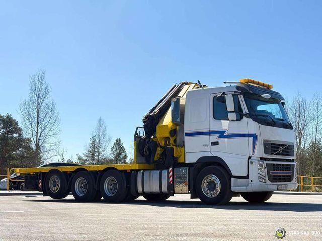 Volvo FH 520 8x4 HMF ODIN K6 EURO 5 FLY JIB Crane - Φορτηγό με ανοιχτή καρότσα, Φορτηγό με γερανό: φωτογραφία 5 Volvo FH 520 8x4 HMF ODIN K6 EURO 5 FLY JIB Crane - Φορτηγό με ανοιχτή καρότσα, Φορτηγό με γερανό: φωτογραφία 5