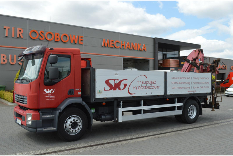 Volvo FL 18.280 Pallet Forks Rotator "22.5 5300 kg HDS AT - Φορτηγό με ανοιχτή καρότσα, Φορτηγό με γερανό: φωτογραφία 2 Volvo FL 18.280 Pallet Forks Rotator "22.5 5300 kg HDS AT - Φορτηγό με ανοιχτή καρότσα, Φορτηγό με γερανό: φωτογραφία 2