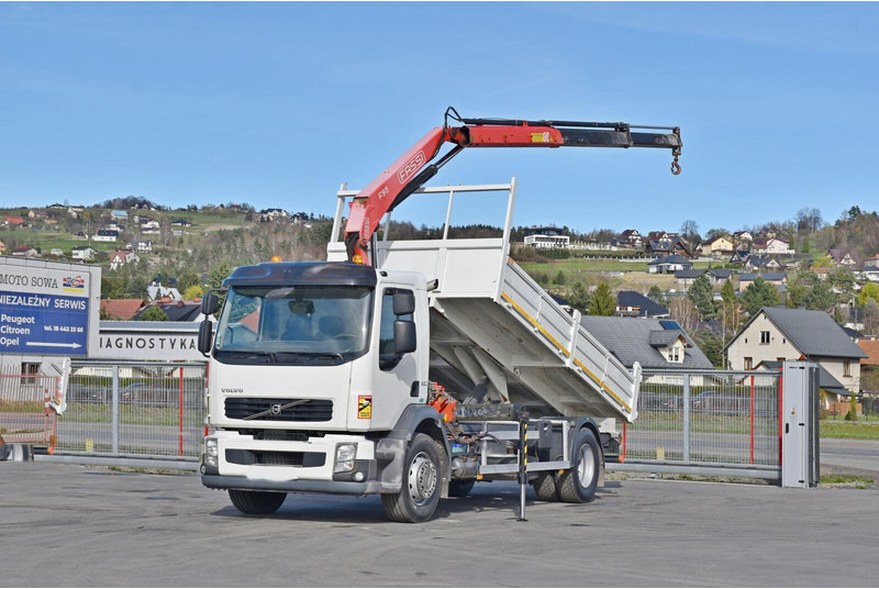 Volvo FL 290 KIPPER 4,90m * FASSI F95A.22 + FUNK * TOP - Φορτηγό ανατρεπόμενο, Φορτηγό με γερανό: φωτογραφία 2 Volvo FL 290 KIPPER 4,90m * FASSI F95A.22 + FUNK * TOP - Φορτηγό ανατρεπόμενο, Φορτηγό με γερανό: φωτογραφία 2