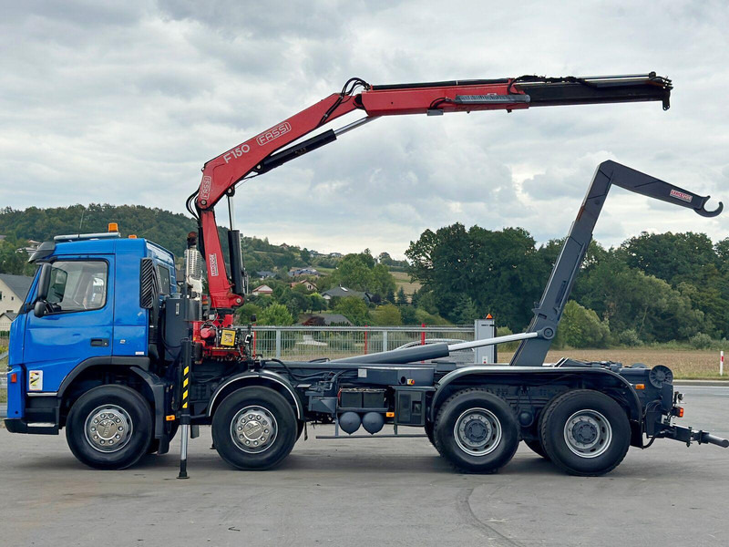 Volvo FM 12.420 * FASSI F150A.21 * 8x4 * TOP - Φορτηγό φόρτωσης γάντζου, Φορτηγό με γερανό: φωτογραφία 5 Volvo FM 12.420 * FASSI F150A.21 * 8x4 * TOP - Φορτηγό φόρτωσης γάντζου, Φορτηγό με γερανό: φωτογραφία 5