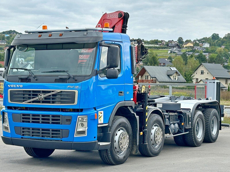 Volvo FM 12.420 * FASSI F150A.21 * 8x4 * TOP - Φορτηγό φόρτωσης γάντζου, Φορτηγό με γερανό: φωτογραφία 3 Volvo FM 12.420 * FASSI F150A.21 * 8x4 * TOP - Φορτηγό φόρτωσης γάντζου, Φορτηγό με γερανό: φωτογραφία 3