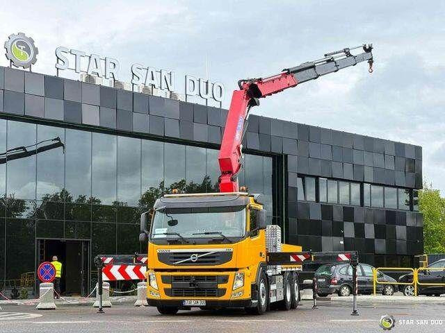 Volvo FM 460 6x4x4 HMF 3220 Crane HDS - Φορτηγό με ανοιχτή καρότσα, Φορτηγό με γερανό: φωτογραφία 1 Volvo FM 460 6x4x4 HMF 3220 Crane HDS - Φορτηγό με ανοιχτή καρότσα, Φορτηγό με γερανό: φωτογραφία 1