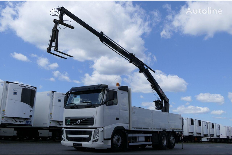 Volvo FM 460 - Φορτηγό με ανοιχτή καρότσα, Φορτηγό με γερανό: φωτογραφία 4 Volvo FM 460 - Φορτηγό με ανοιχτή καρότσα, Φορτηγό με γερανό: φωτογραφία 4