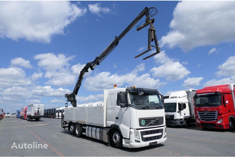 Volvo FM 460 - Φορτηγό με ανοιχτή καρότσα, Φορτηγό με γερανό: φωτογραφία 3 Volvo FM 460 - Φορτηγό με ανοιχτή καρότσα, Φορτηγό με γερανό: φωτογραφία 3