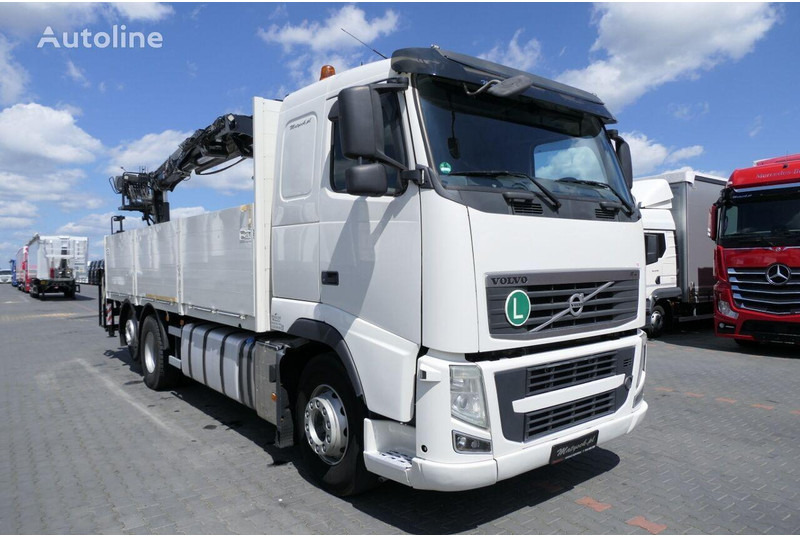 Volvo FM 460 - Φορτηγό με ανοιχτή καρότσα, Φορτηγό με γερανό: φωτογραφία 1 Volvo FM 460 - Φορτηγό με ανοιχτή καρότσα, Φορτηγό με γερανό: φωτογραφία 1