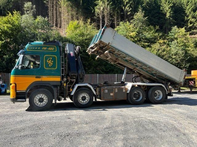 Volvo FM 480 + HIAB X-HIPRO 262 EP-5 - Φορτηγό ανατρεπόμενο, Φορτηγό με γερανό: φωτογραφία 2 Volvo FM 480 + HIAB X-HIPRO 262 EP-5 - Φορτηγό ανατρεπόμενο, Φορτηγό με γερανό: φωτογραφία 2