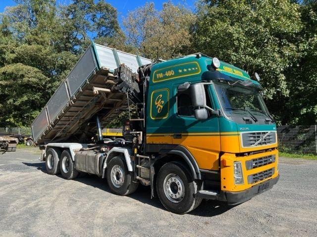 Volvo FM 480 + HIAB X-HIPRO 262 EP-5 - Φορτηγό ανατρεπόμενο, Φορτηγό με γερανό: φωτογραφία 3 Volvo FM 480 + HIAB X-HIPRO 262 EP-5 - Φορτηγό ανατρεπόμενο, Φορτηγό με γερανό: φωτογραφία 3