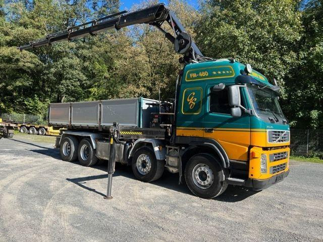 Volvo FM 480 + HIAB X-HIPRO 262 EP-5 - Φορτηγό ανατρεπόμενο, Φορτηγό με γερανό: φωτογραφία 5 Volvo FM 480 + HIAB X-HIPRO 262 EP-5 - Φορτηγό ανατρεπόμενο, Φορτηγό με γερανό: φωτογραφία 5