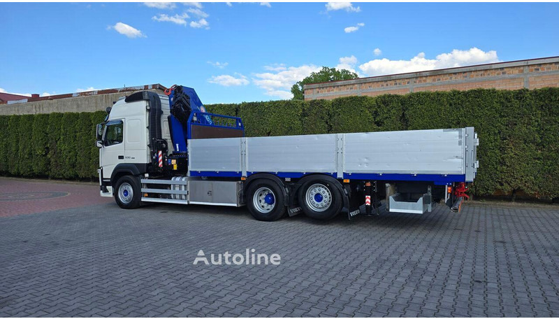 Volvo FM 500 - Flatbed+crane 6x2 - Φορτηγό με ανοιχτή καρότσα, Φορτηγό με γερανό: φωτογραφία 5 Volvo FM 500 - Flatbed+crane 6x2 - Φορτηγό με ανοιχτή καρότσα, Φορτηγό με γερανό: φωτογραφία 5