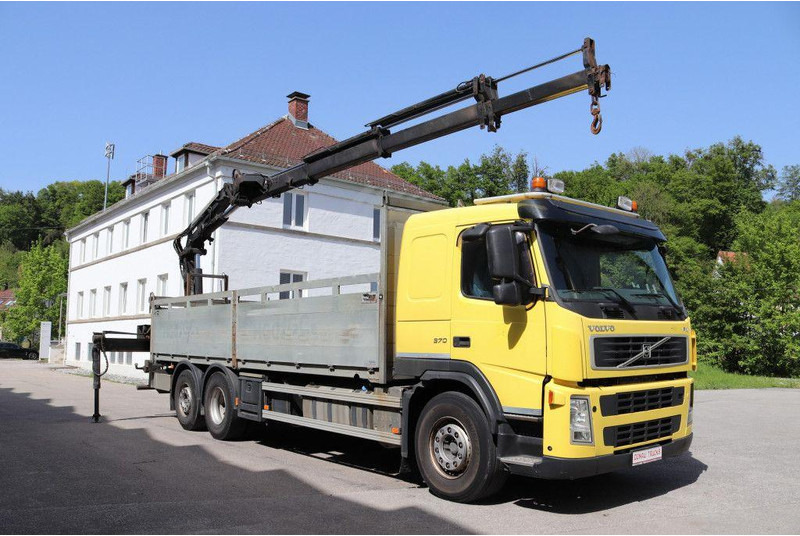 Volvo FM370 E5 VEB Kran Atlas 190.2E-A4 Funk - Φορτηγό με ανοιχτή καρότσα, Φορτηγό με γερανό: φωτογραφία 1 Volvo FM370 E5 VEB Kran Atlas 190.2E-A4 Funk - Φορτηγό με ανοιχτή καρότσα, Φορτηγό με γερανό: φωτογραφία 1