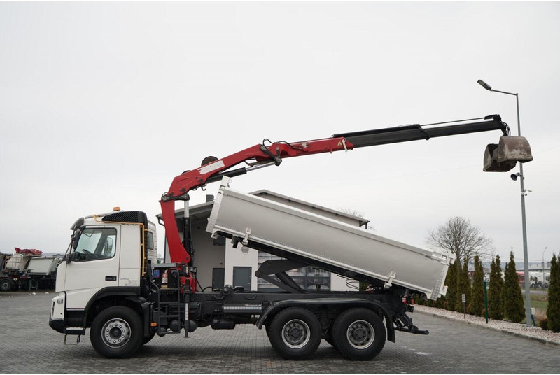 Volvo FMX 380 / 6x4 / WYWROTKA + HDS HMF 1820 K2 / HYDROBURTA / STEROW - Φορτηγό ανατρεπόμενο, Φορτηγό με γερανό: φωτογραφία 2 Volvo FMX 380 / 6x4 / WYWROTKA + HDS HMF 1820 K2 / HYDROBURTA / STEROW - Φορτηγό ανατρεπόμενο, Φορτηγό με γερανό: φωτογραφία 2