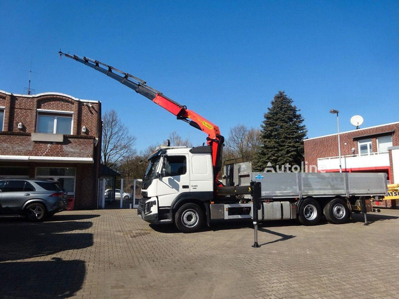 Volvo FMX 540 - Φορτηγό με ανοιχτή καρότσα, Φορτηγό με γερανό: φωτογραφία 2 Volvo FMX 540 - Φορτηγό με ανοιχτή καρότσα, Φορτηγό με γερανό: φωτογραφία 2