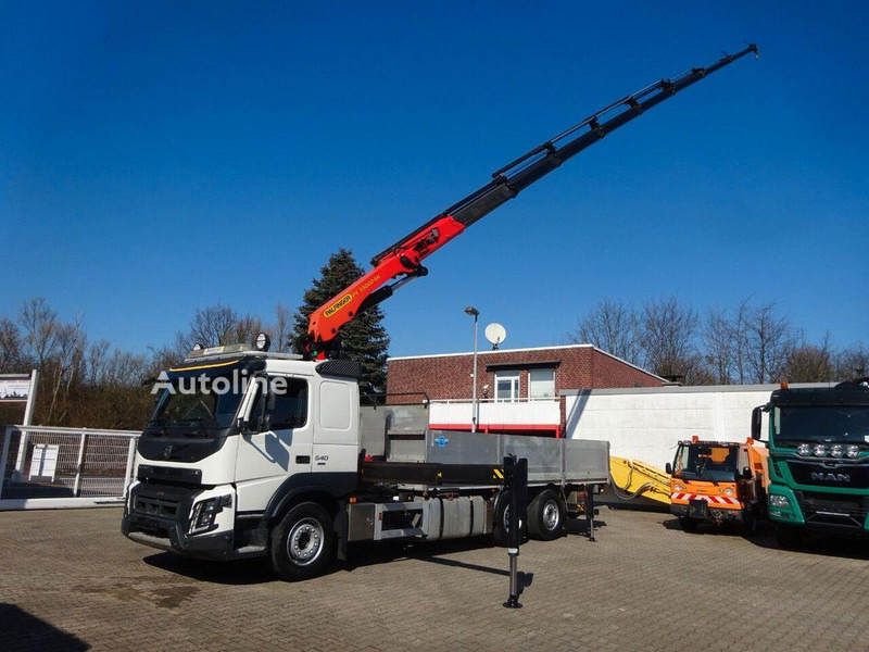 Volvo FMX 540 - Φορτηγό με ανοιχτή καρότσα, Φορτηγό με γερανό: φωτογραφία 1 Volvo FMX 540 - Φορτηγό με ανοιχτή καρότσα, Φορτηγό με γερανό: φωτογραφία 1